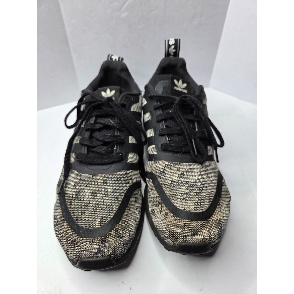 Adidas Originals Multix Black Grey Camo Knit Sneakers GZ5477 Mens 11